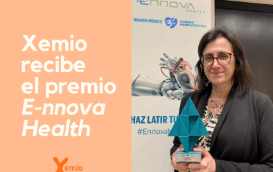 Xemio recibe el premio “E-nnova Health” en la categoría Empoderamiento Digital del Paciente