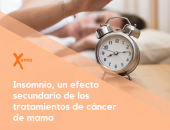 Insomnio, un efecto secundario de los tratamientos de cáncer de mama