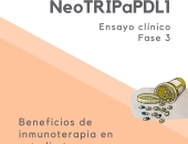 Beneficios de la inmunoterapia con Atezolizumba para pacientes con cáncer de mama localizado triple negativo 